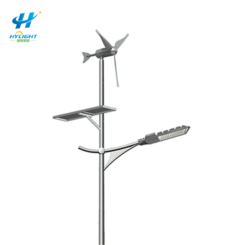 Outdoor Waterproof solar Hybrid Wind Turbine Light