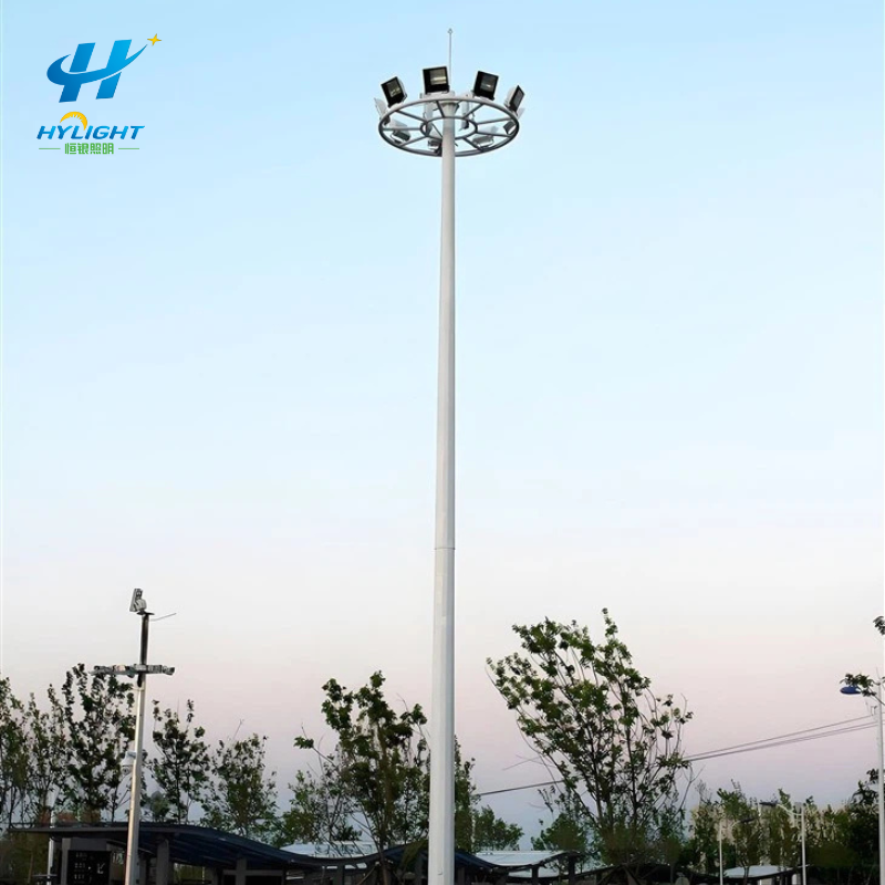 High Mast Street Light Pole