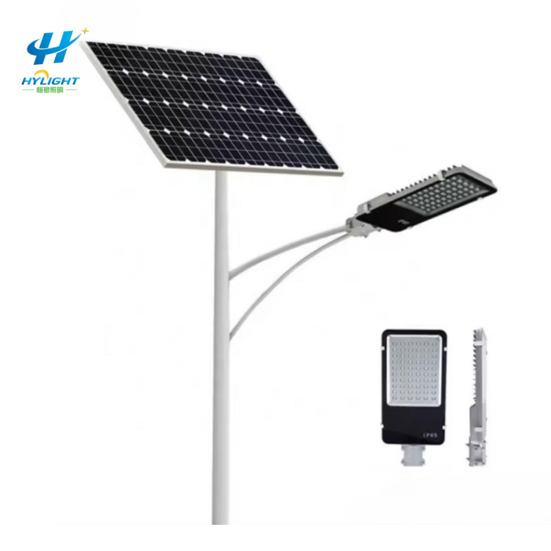 Outdoor IP65 LED Solar Street Light with Lithium Battery