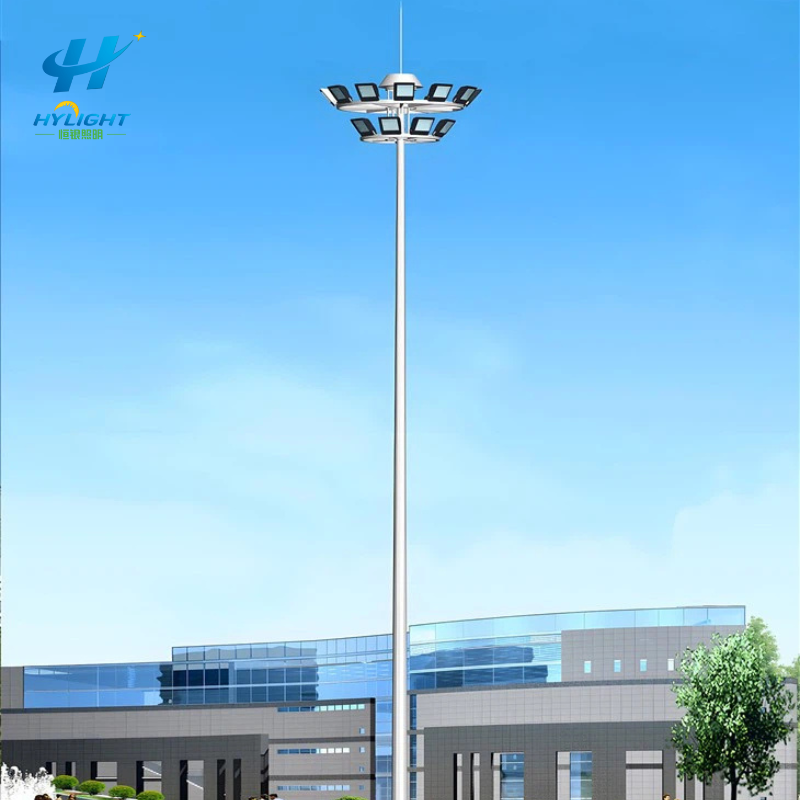 High Mast with Raising Lowering System