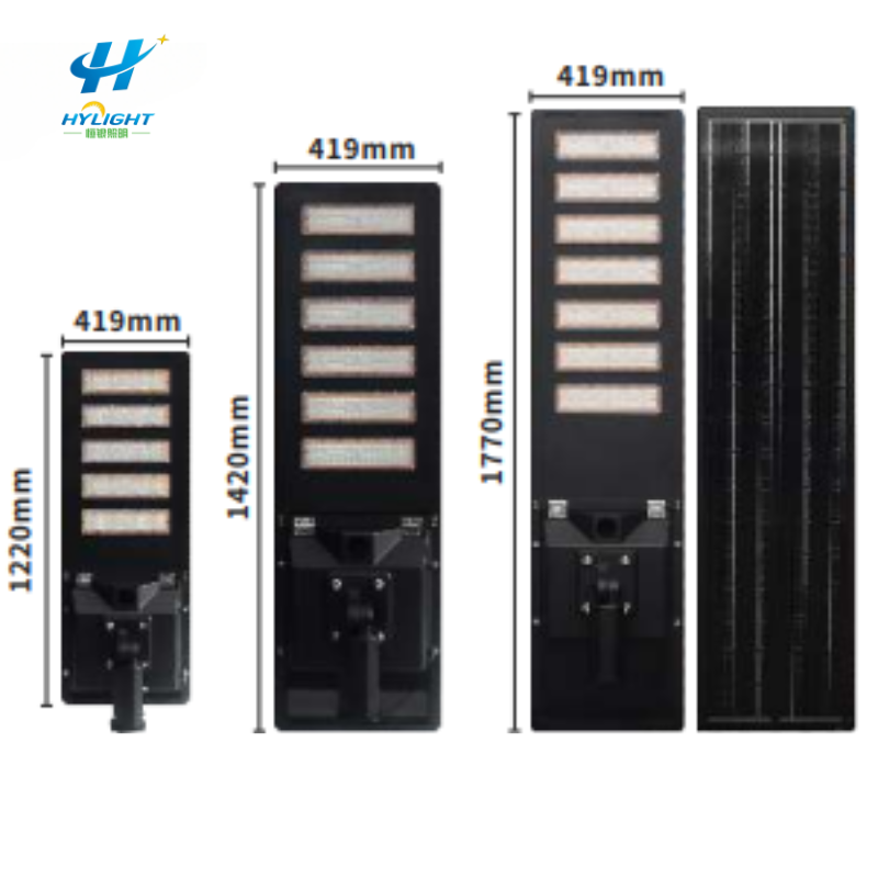 Outdoor waterproof integrated all in one led solar street light